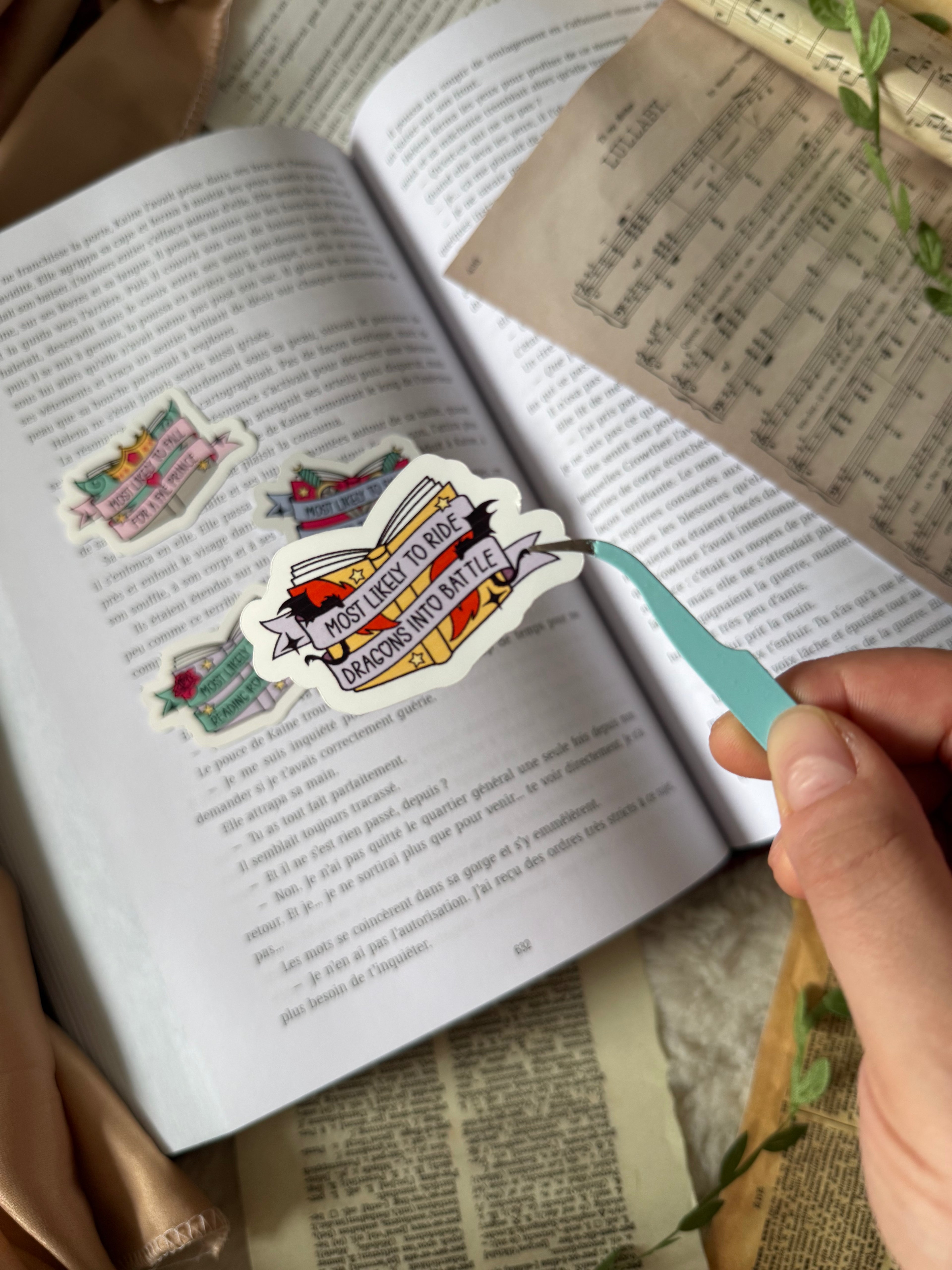 Lot stickers - Quote littéraires