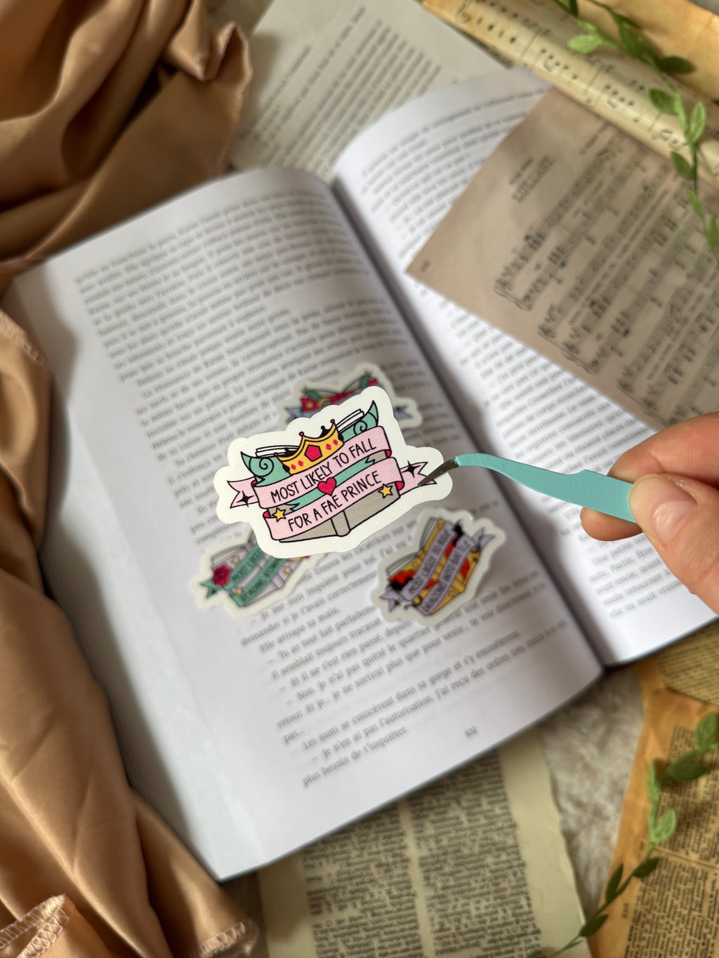 Lot stickers - Quote littéraires