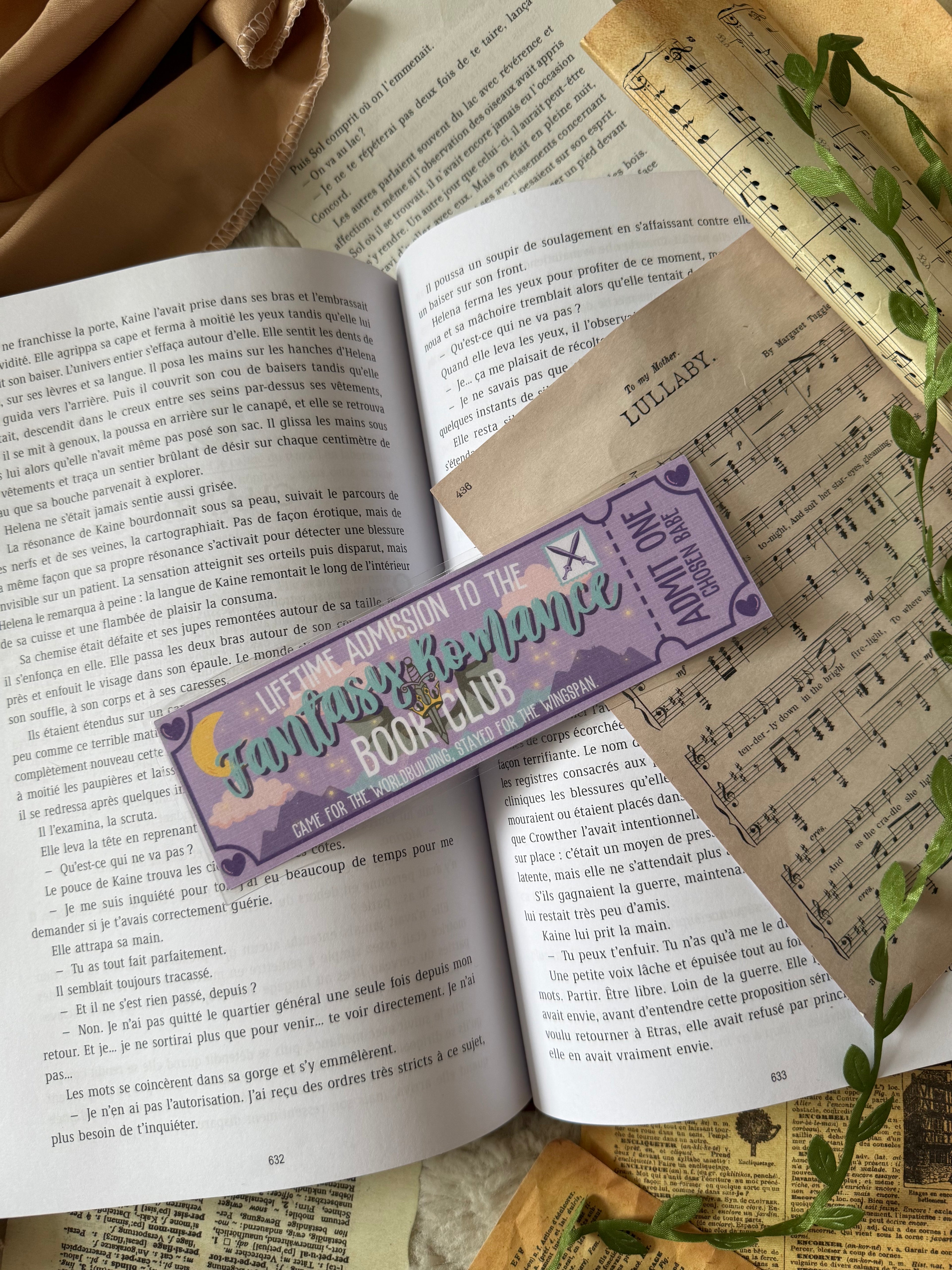 Marque-page - Fantasy romance