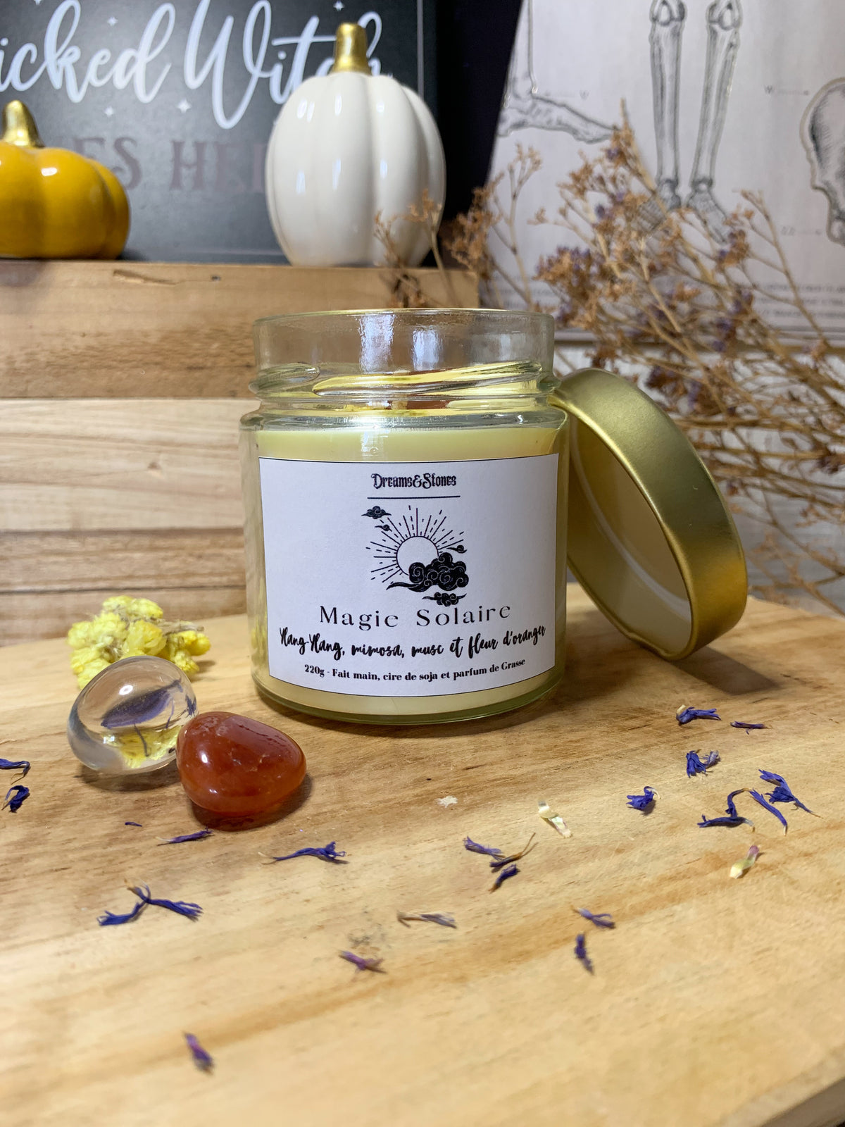 Bougie rituelle - Magie Solaire