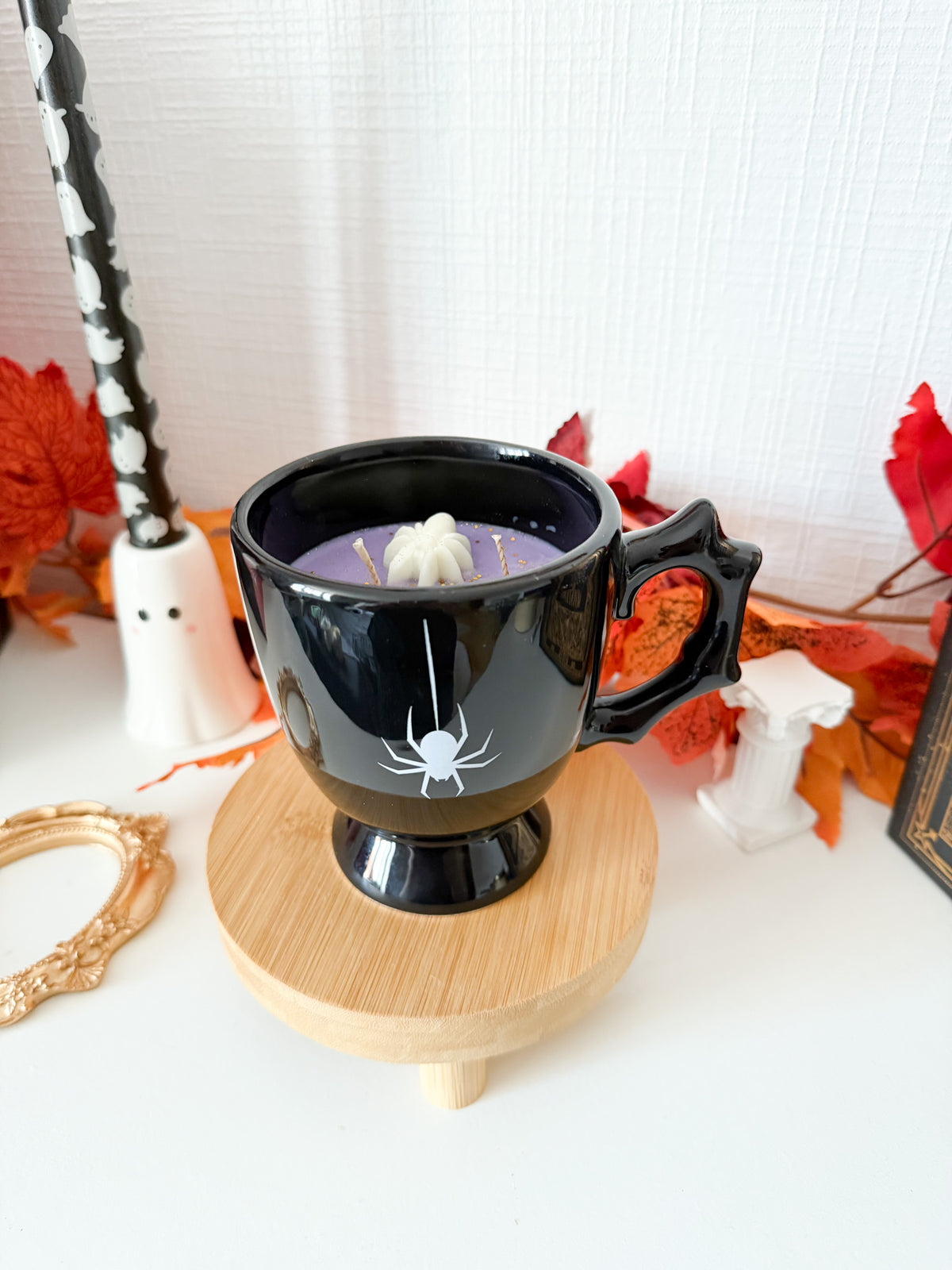 Bougie mug - Araignée