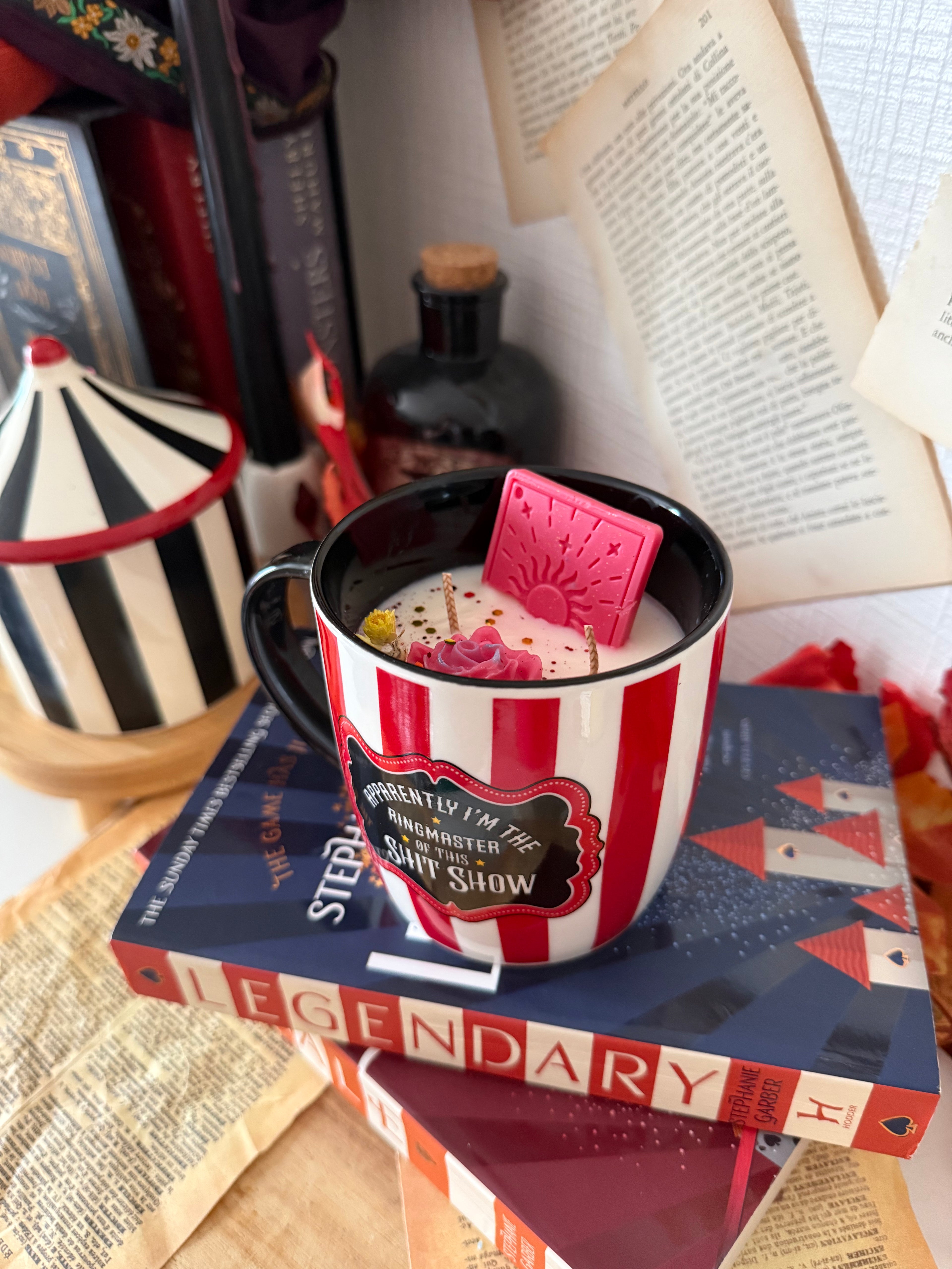 Bougie mug - Circus